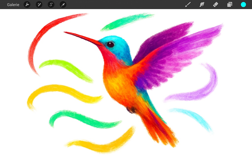 Procreate 絵の具&水彩ブラシセット|ガッシュ/オイル筆致/ソフトブレンド/ドライブラシ/マーカーライン/パステル