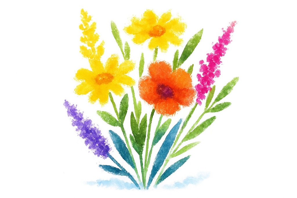 Procreate 水彩テクスチャブラシセット|ウェットエッジ/スプラッター点描/スポンジ粒子/ドライブラシ/ソフトウォッシュ