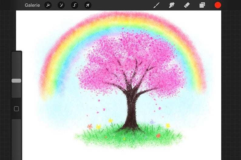 Procreate スプレー&スプラッター質感ブラシセット|ステップル点描/インク滴/水彩スプレー/コンフェッティ散布