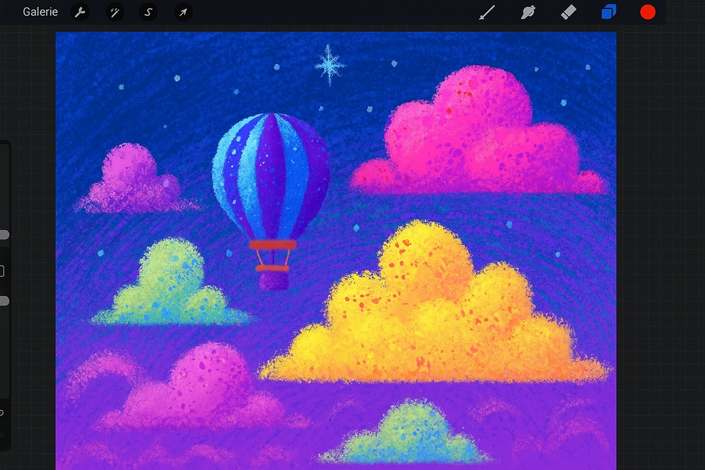 Procreate スプレー&スプラッター質感ブラシセット|ステップル点描/インク滴/水彩スプレー/コンフェッティ散布