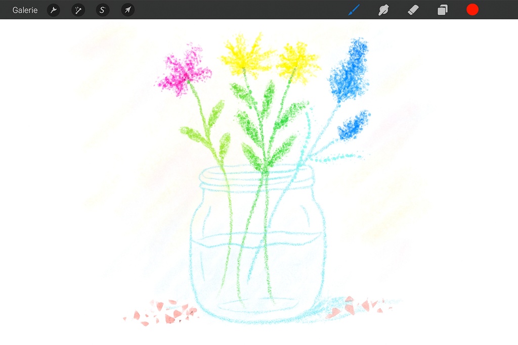 Procreate スプレー&スプラッター質感ブラシセット|ステップル点描/インク滴/水彩スプレー/コンフェッティ散布