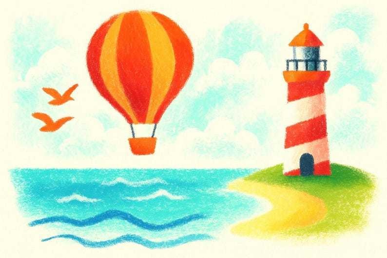 Procreate パステル&エアブラシ質感ブラシセット|水彩ウォッシュ/ドライブラシ/ラフライナー/マーカーライン