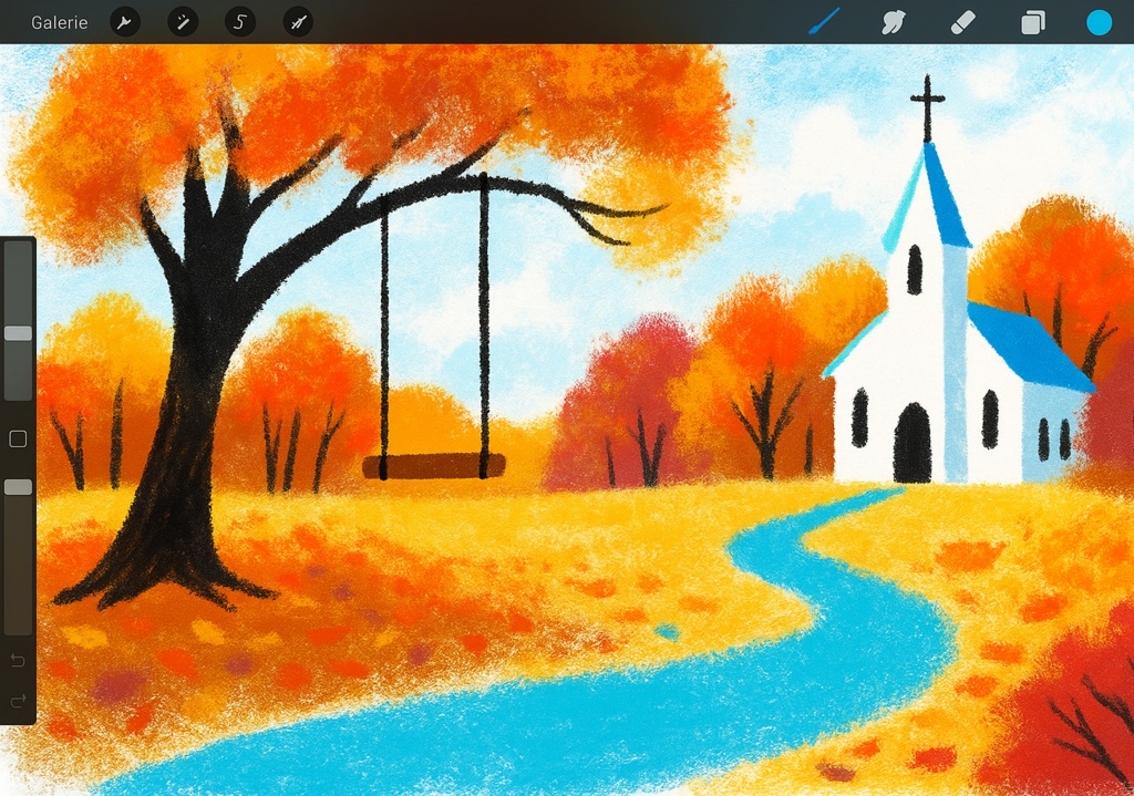 Procreate パステル&エアブラシ質感ブラシセット|水彩ウォッシュ/ドライブラシ/ラフライナー/マーカーライン