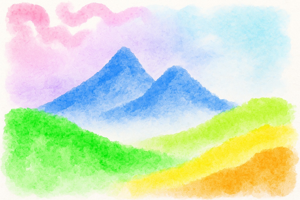 Procreate オイルパステル&クレヨン質感ブラシセット|ドライブラシ/アクリル筆致/ラフライン/ソフトブレンド/水彩・ガッシュ