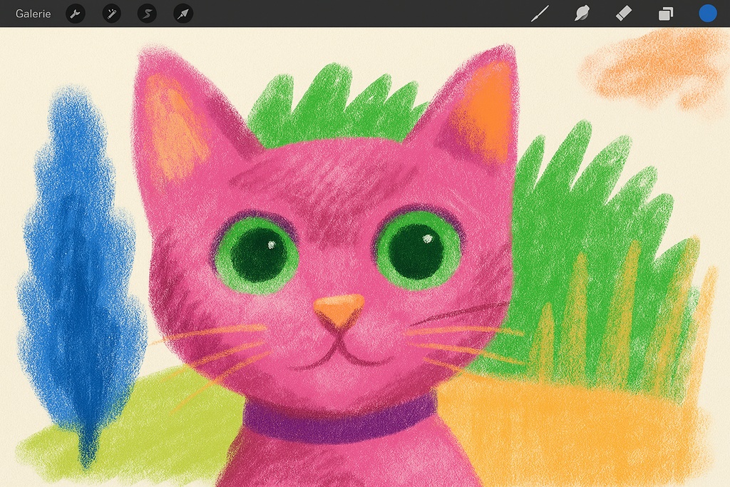 Procreate マーカー&エアブラシ質感ブラシセット|ハイライナー/パステル粒子/ドライブラシ/リブ状インクライン