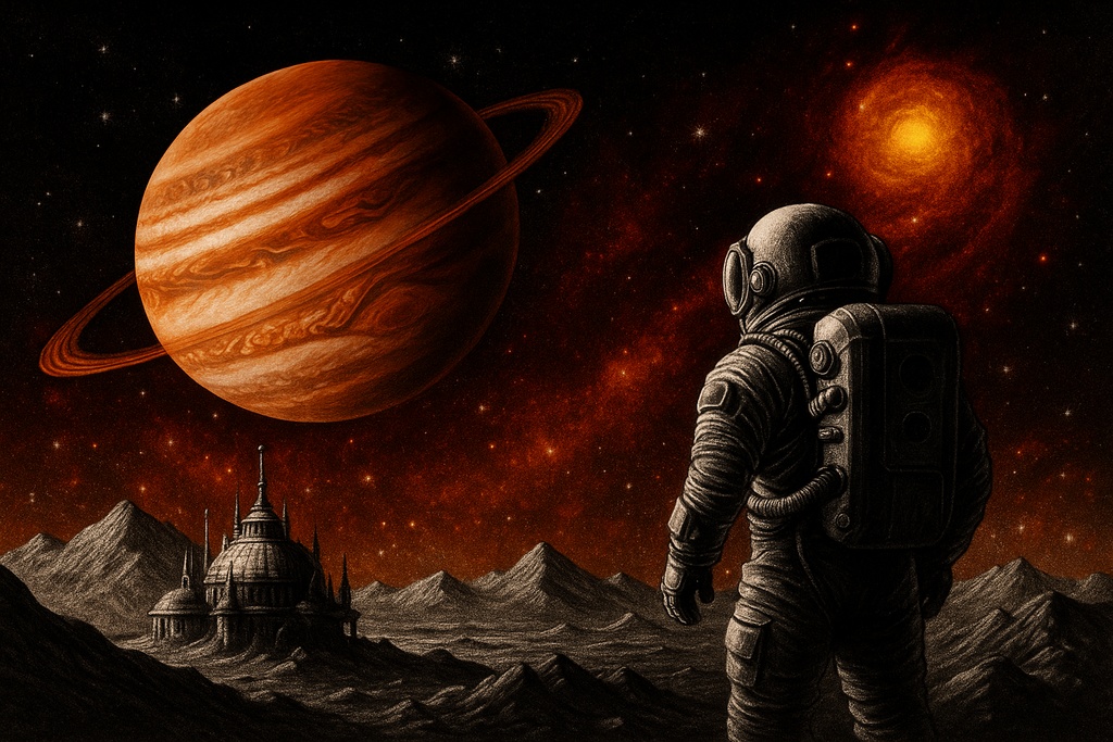 【Procreateスタンプ】宇宙探査&惑星スタンプセット