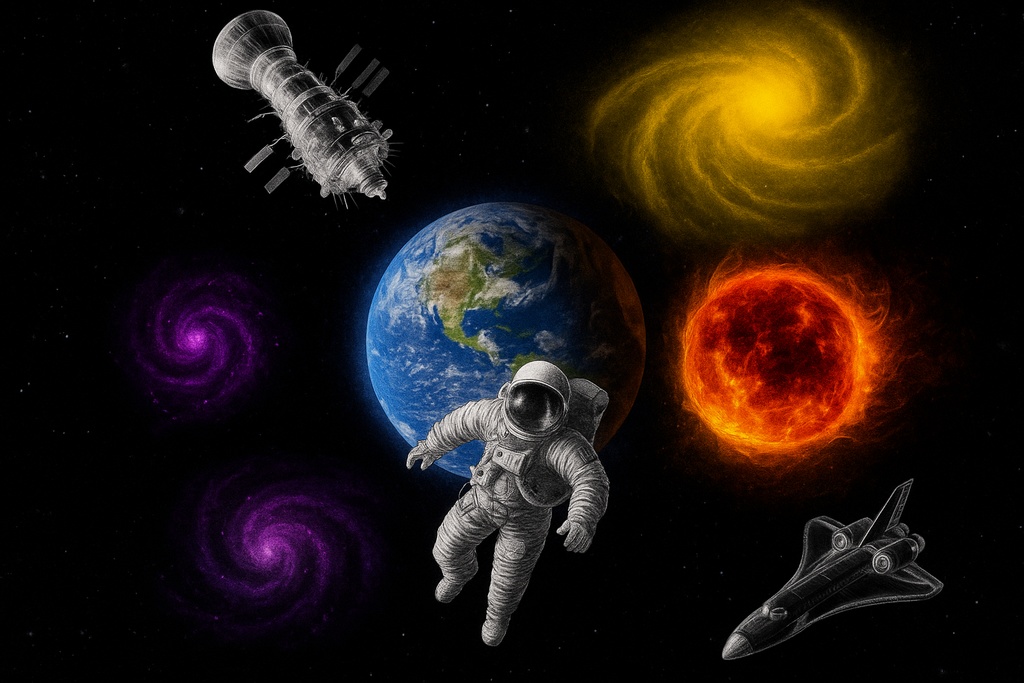 【Procreateスタンプ】宇宙探査&惑星スタンプセット