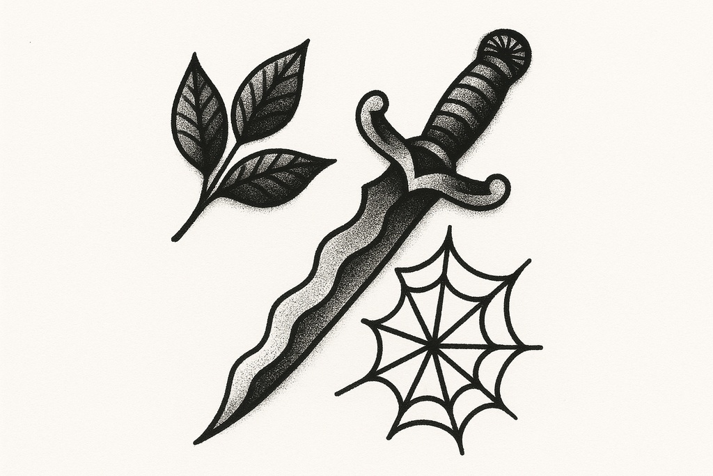 【Procreateブラシ】点描シェーディング&ドットワークセット +20種 (タトゥー/ブラックワーク)