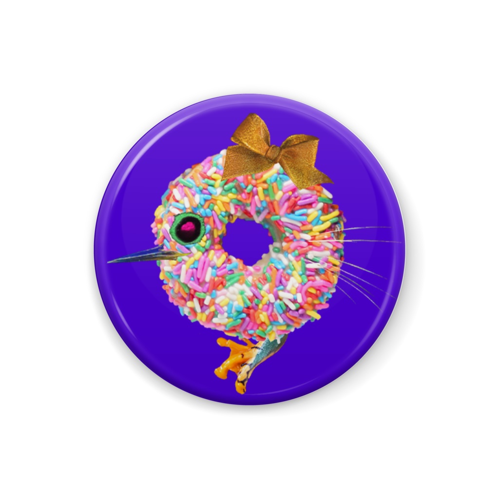 どなつつねこひよこ缶バッジ