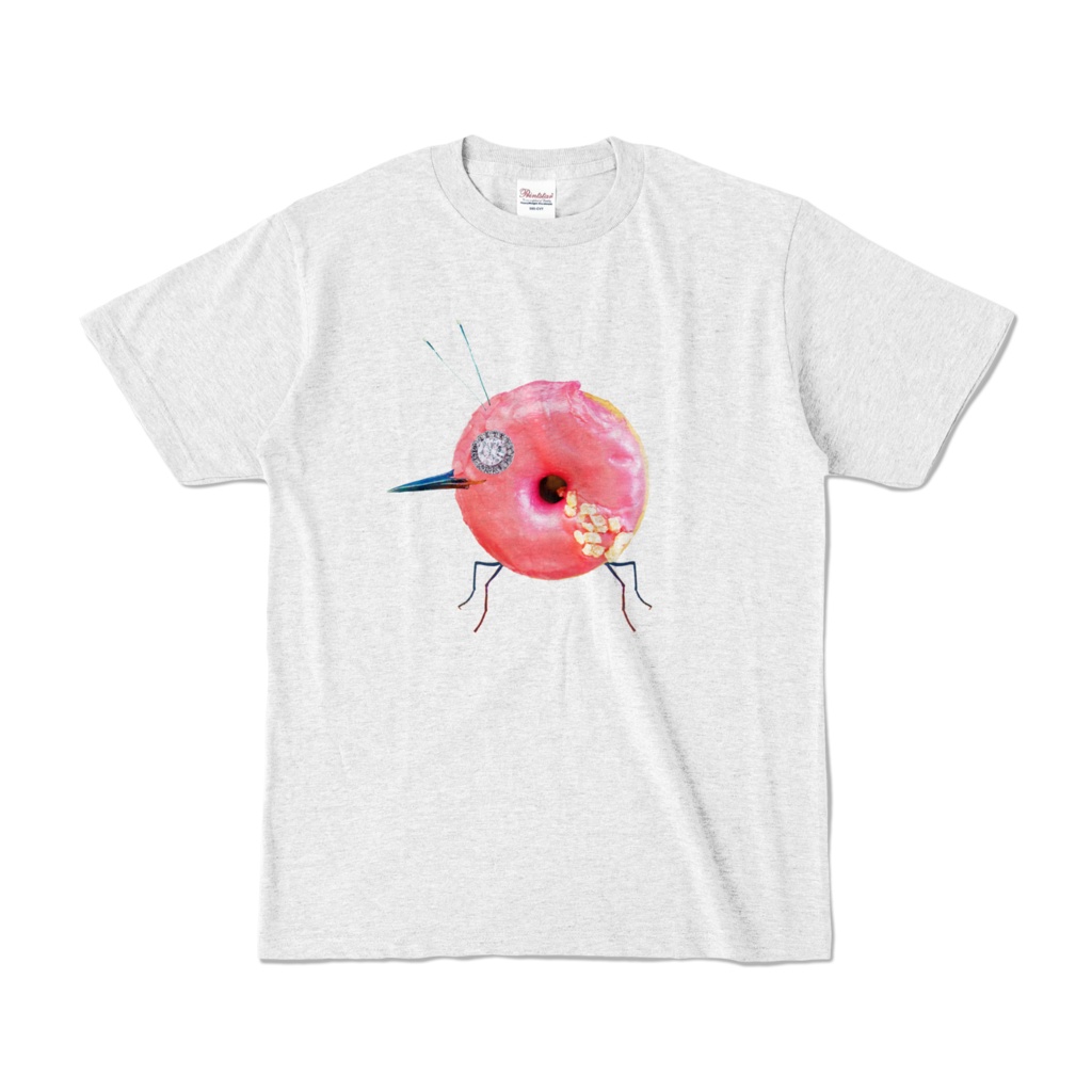 どなつつねこひよこTシャツ　むしさん