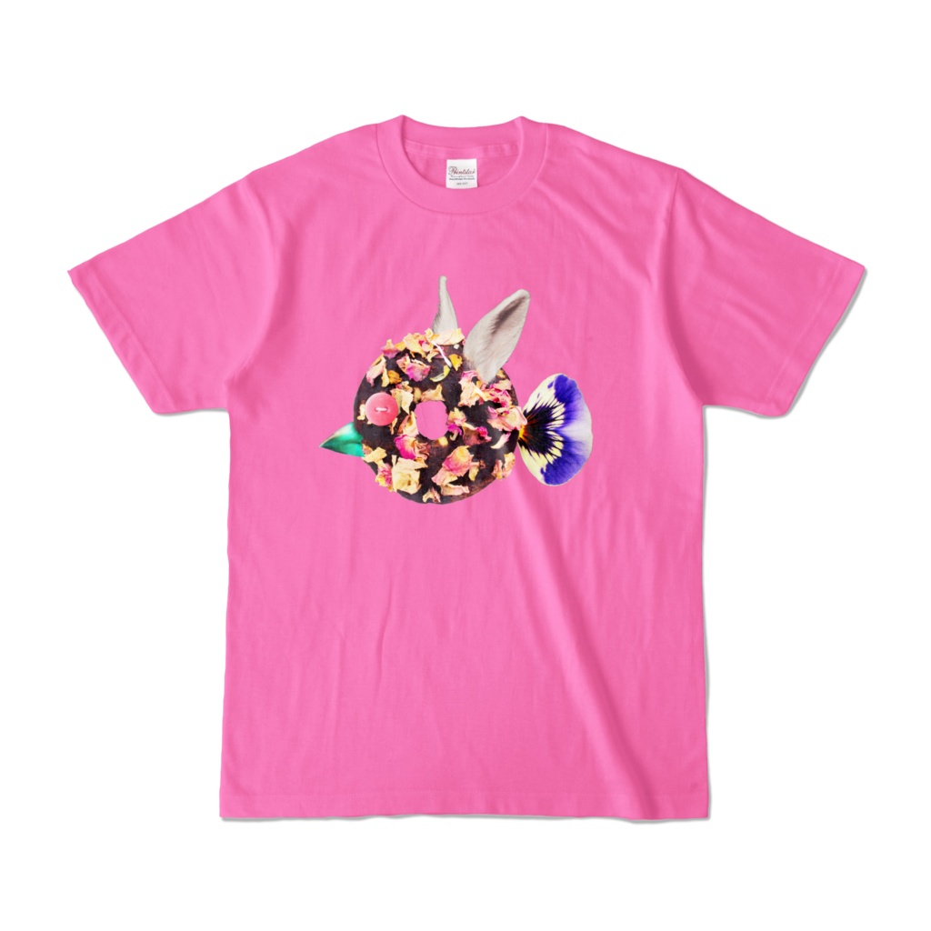 どなつつねこひよこTシャツ おさかなさん