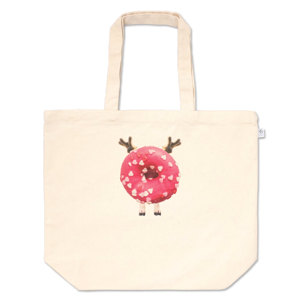 どなつつねこひよこトートバッグ