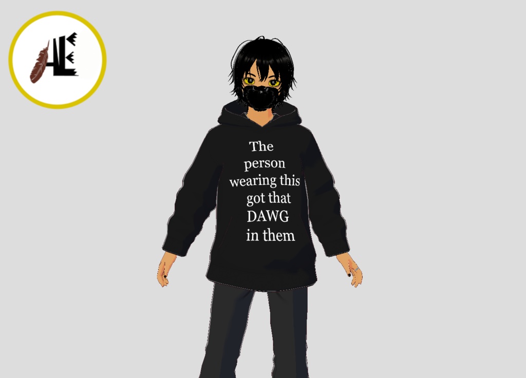 FREE VRoid DAWG Hoodie (8 colors)
