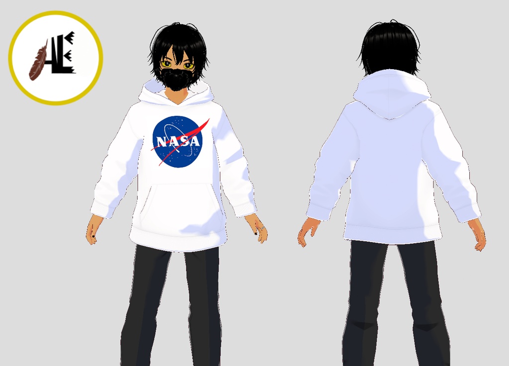 FREE VRoid NASA Hoodie