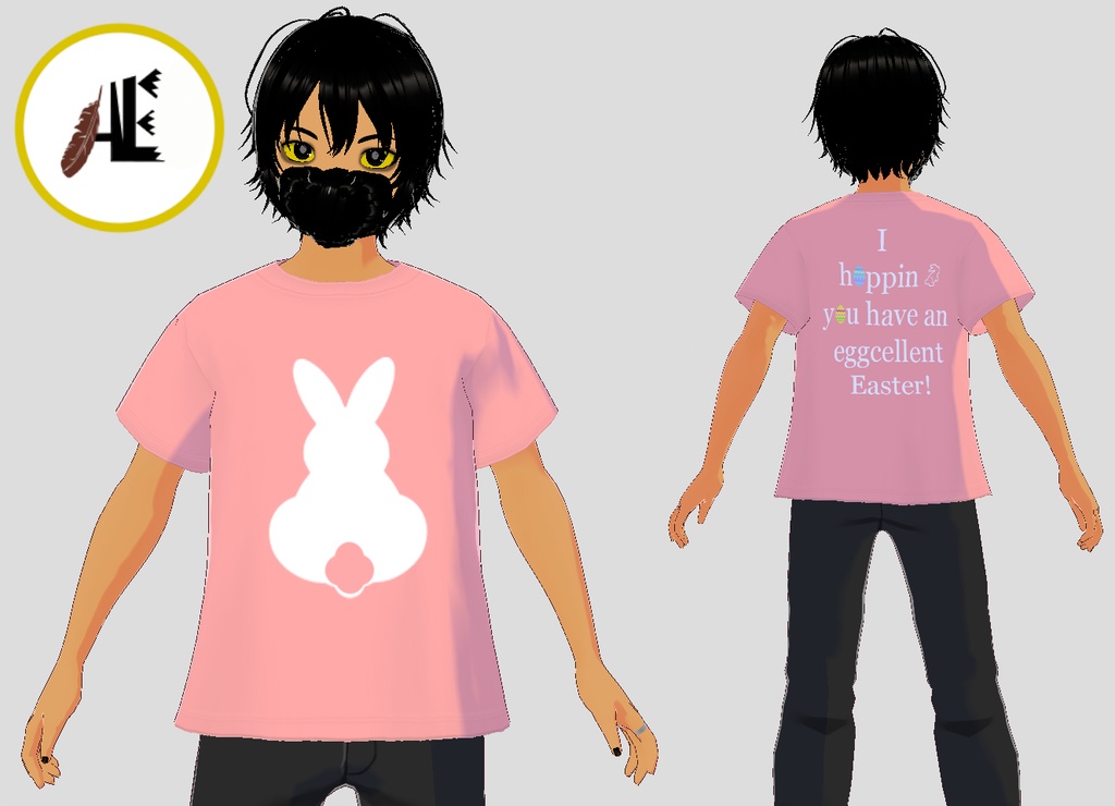 FREE VRoid Easter shirt (3 colors)