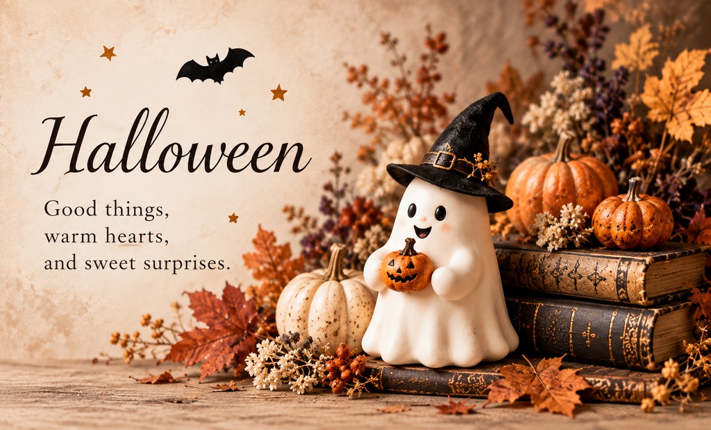 【ダウンロード素材】ハロウィン メッセージカード 10柄|印刷用デジタル素材・Halloween・カード・ラッピング