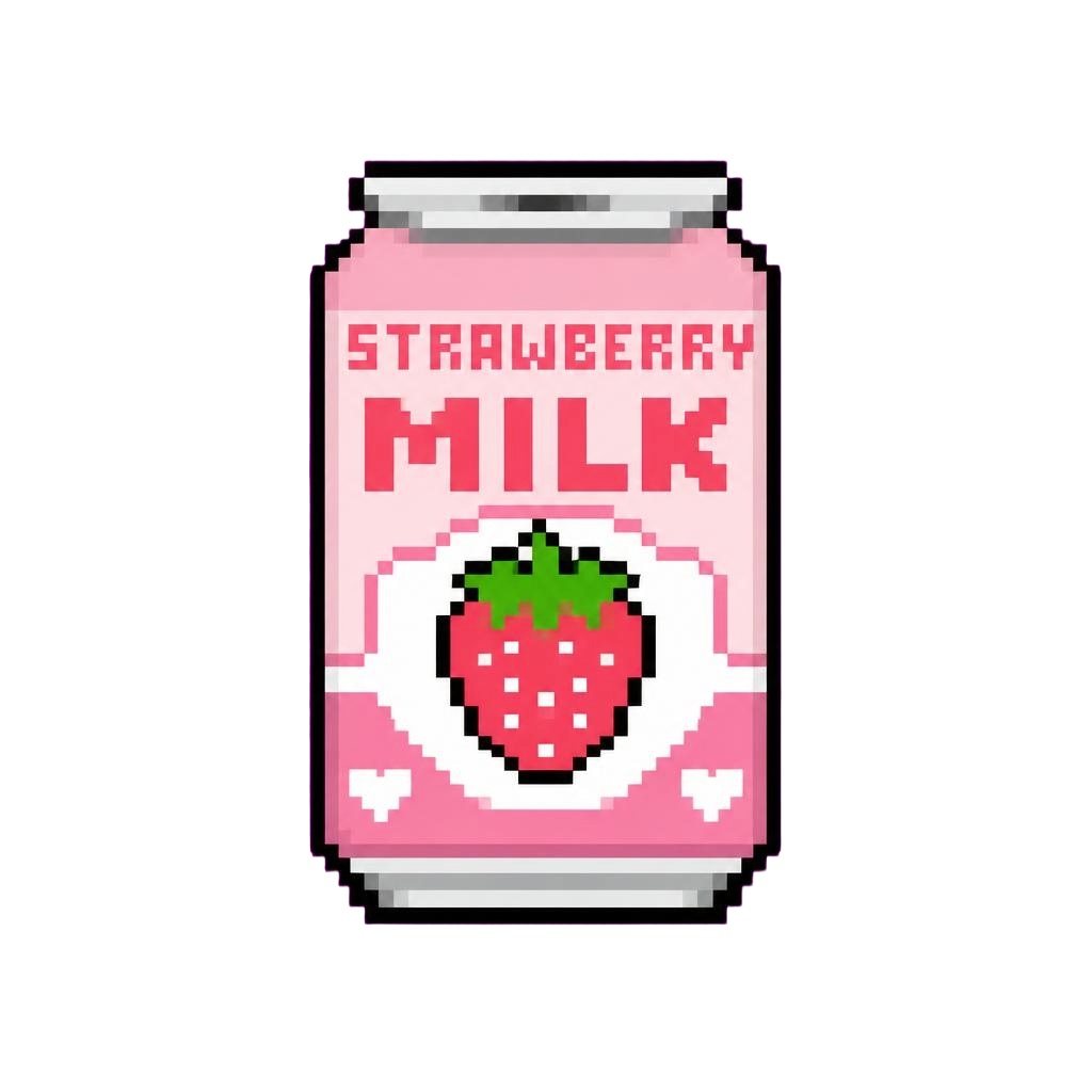 レトロドット 飲み物アイコン素材集 Vol.1【全10種】