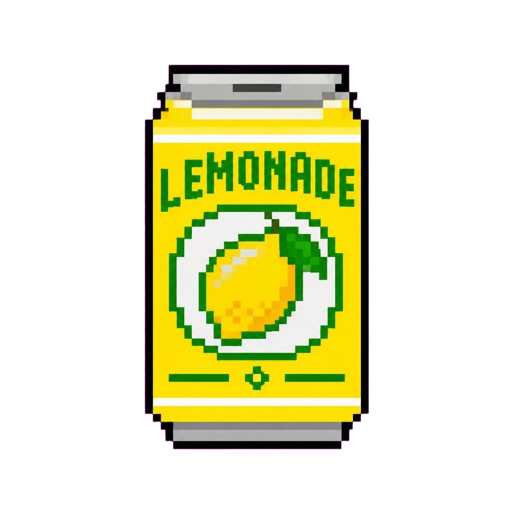 レトロドット 飲み物アイコン素材集 Vol.1【全10種】
