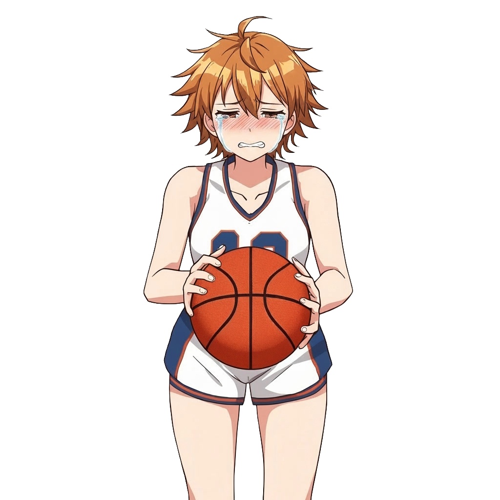 【立ち絵素材】元気なバスケ少女|表情差分12種
