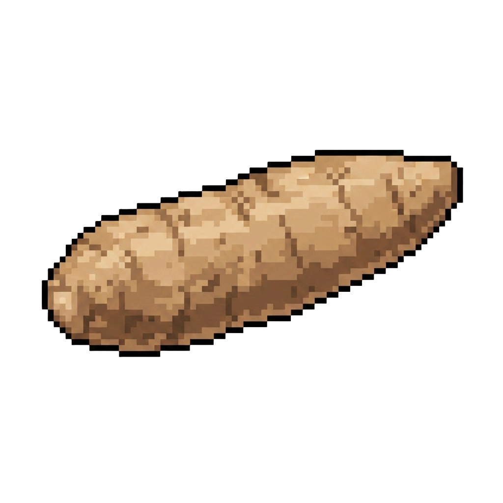 🍂 秋野菜のドット絵アイコン素材集15種類