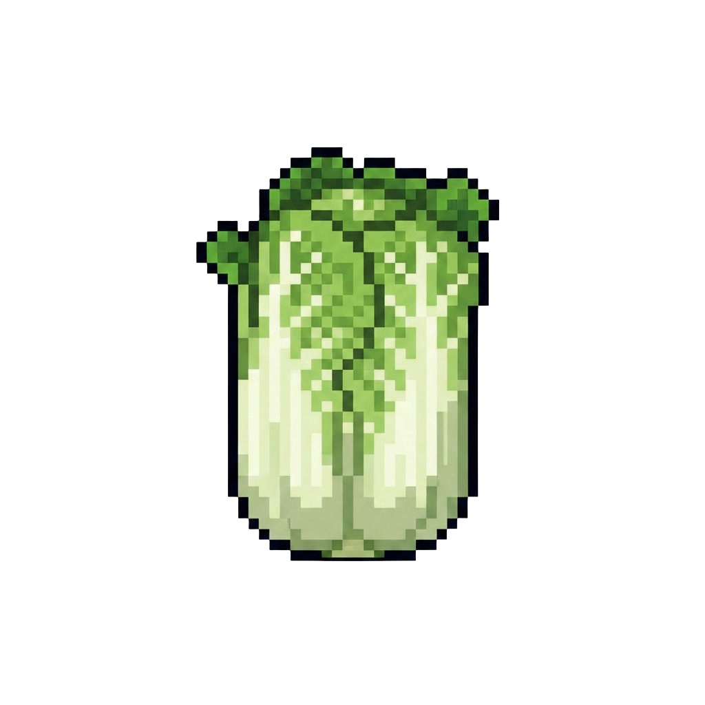 🍂 秋野菜のドット絵アイコン素材集15種類