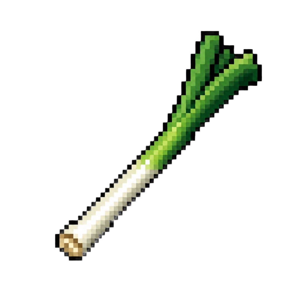 🍂 秋野菜のドット絵アイコン素材集15種類