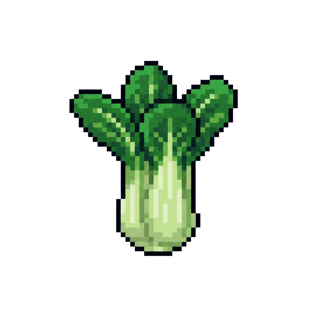 🍂 秋野菜のドット絵アイコン素材集15種類