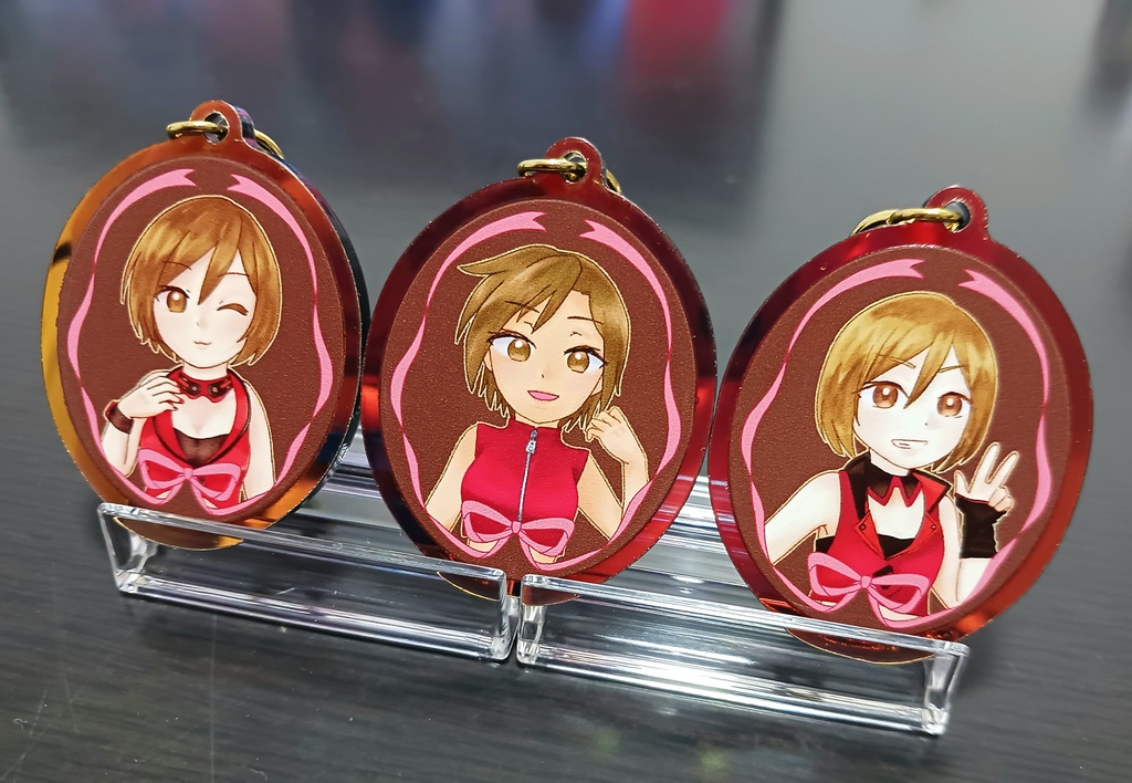 カメオ風MEIKOアクキー