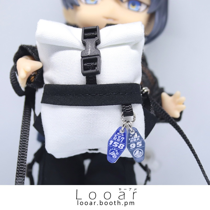 1/12サイズ 刀剣男士ミニチュアモーテルアクリルキーホルダー鍵付き