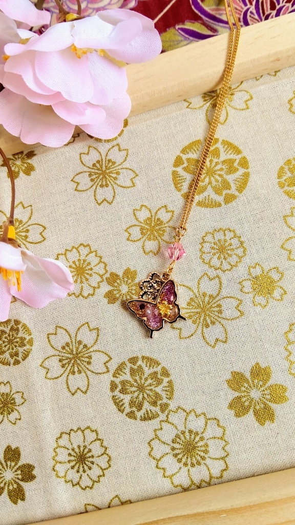 ★花蝶★ 鬼滅の刃 竈門禰豆子イメージ アクセサリー