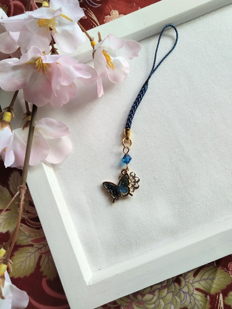 ★花蝶★ 鬼滅の刃 冨岡義勇イメージ アクセサリー