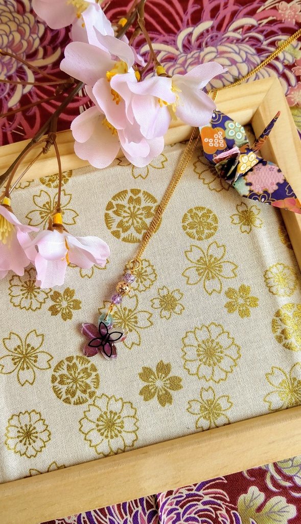 ★更紗★ 鬼滅の刃 胡蝶しのぶイメージ アクセサリー