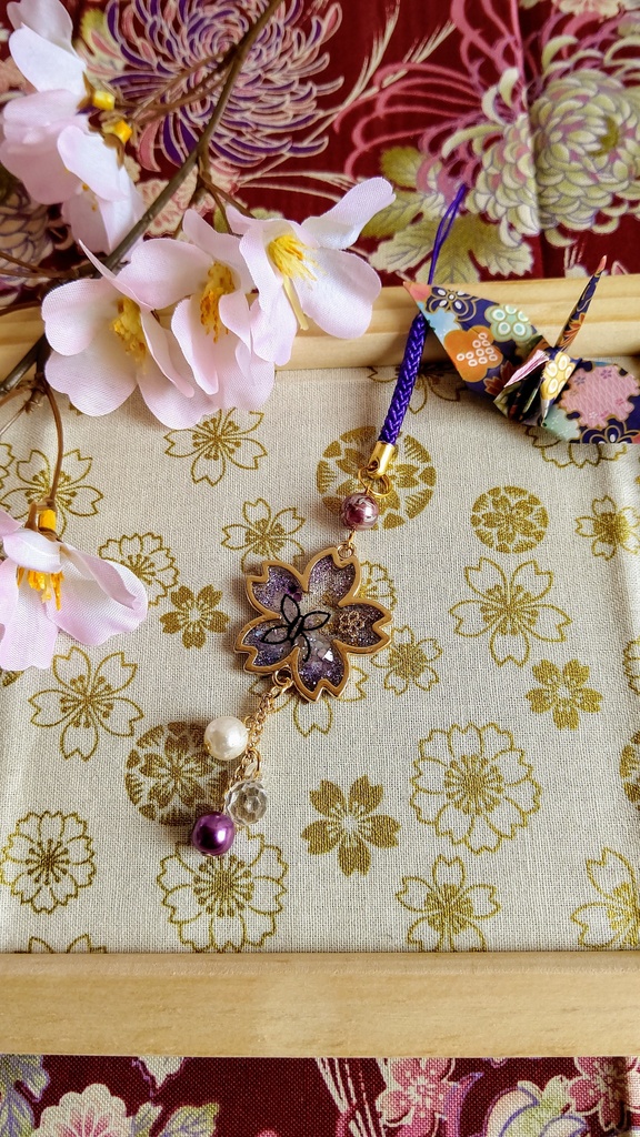 ★花霞★ 鬼滅の刃 胡蝶しのぶイメージ アクセサリー