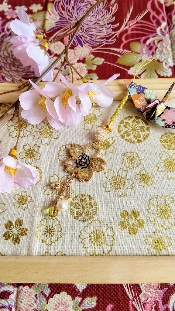 ★花霞★ 鬼滅の刃 宇随天元イメージ アクセサリー