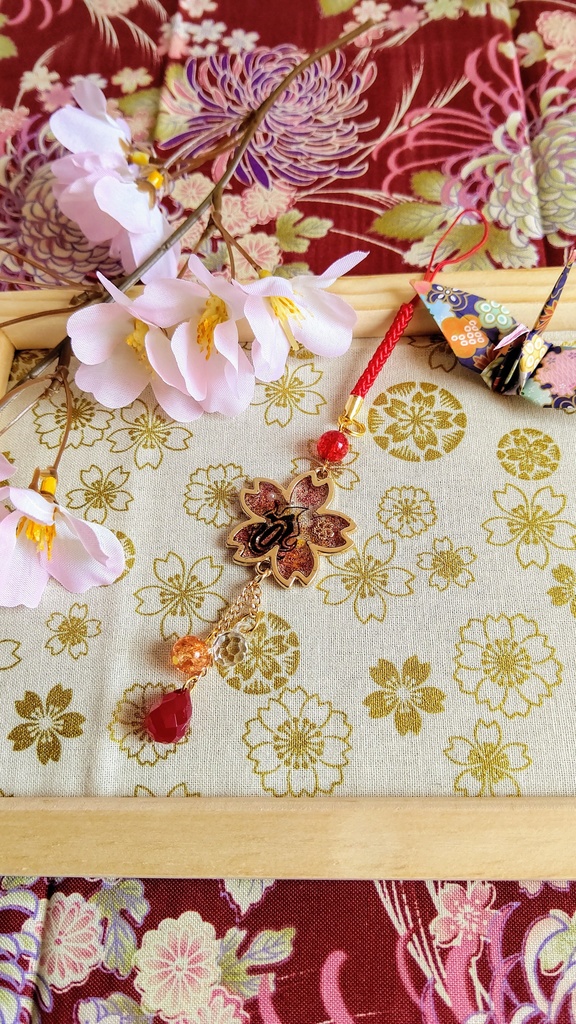 ★花霞★ 鬼滅の刃 煉獄杏寿郎イメージ アクセサリー