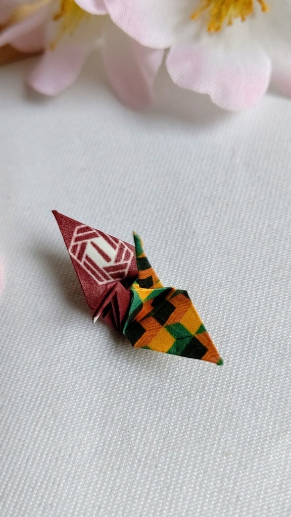 折鶴② 冨岡義勇イメージ イヤリング・ピアス