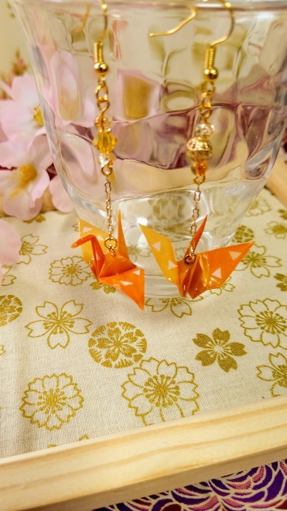 折鶴② 我妻善逸イメージ イヤリング・ピアス