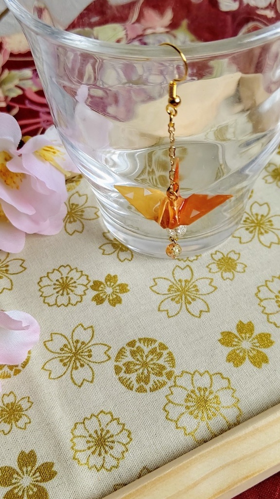 折鶴② 我妻善逸イメージ イヤリング・ピアス