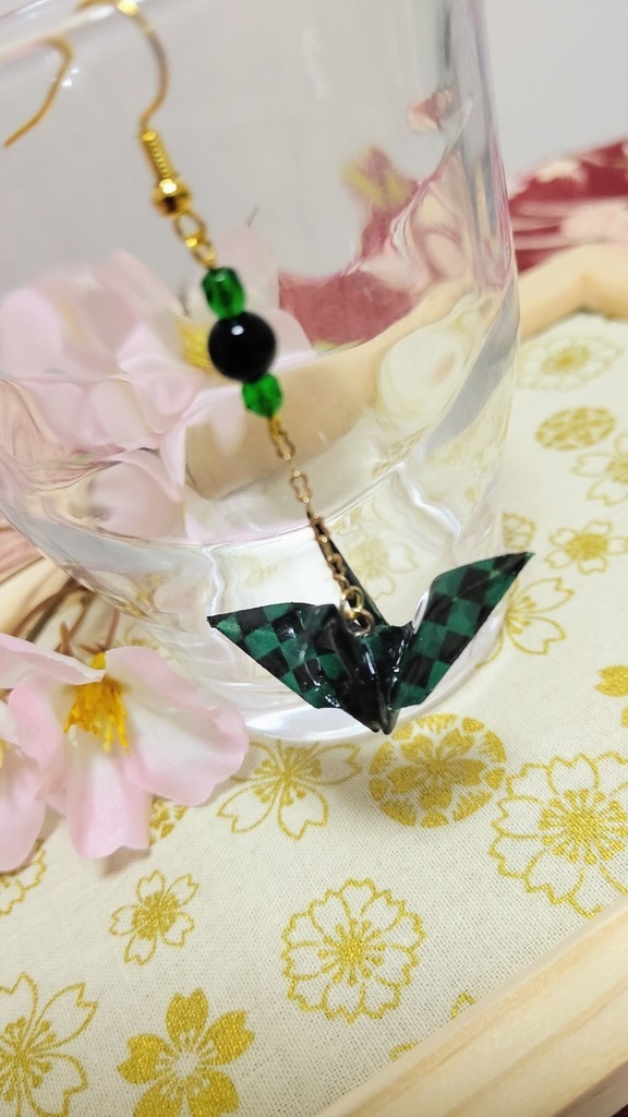 折鶴② 伊黒小芭内イメージ イヤリング・ピアス