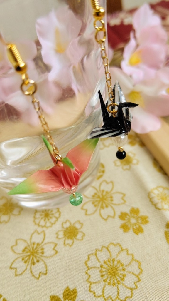 折鶴② 伊黒小芭内イメージ イヤリング・ピアス