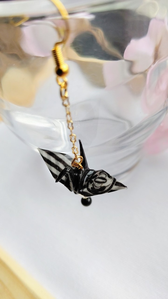 折鶴② 伊黒小芭内イメージ イヤリング・ピアス