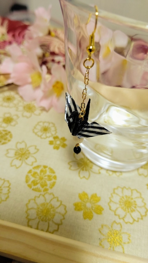 折鶴② 伊黒小芭内イメージ イヤリング・ピアス