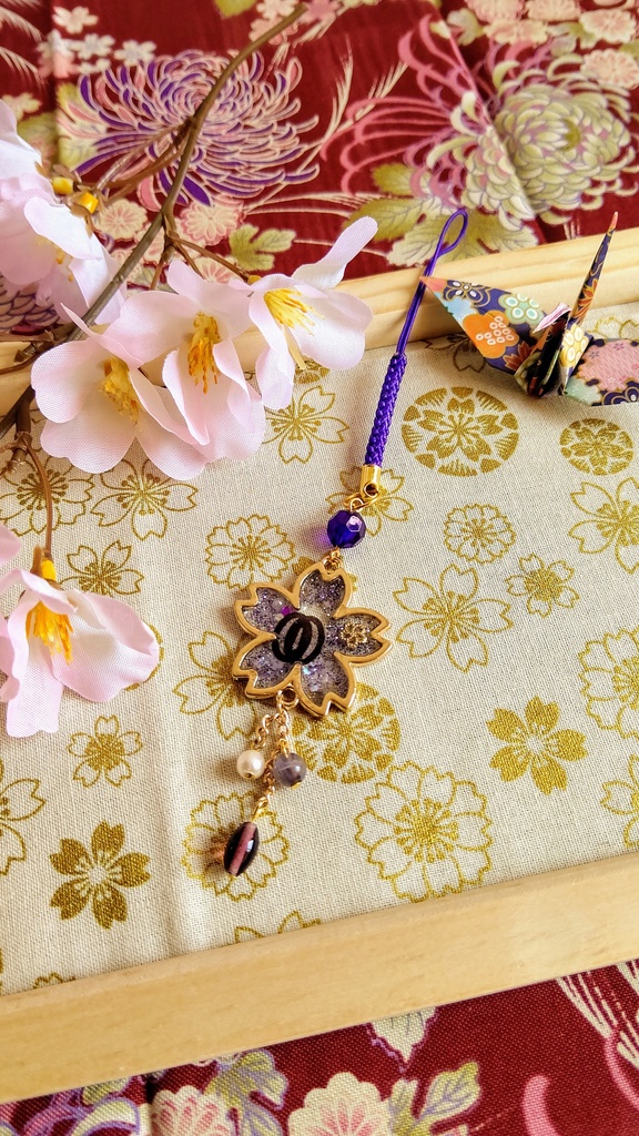 ★花霞★ 鬼滅の刃 不死川玄弥イメージ アクセサリー