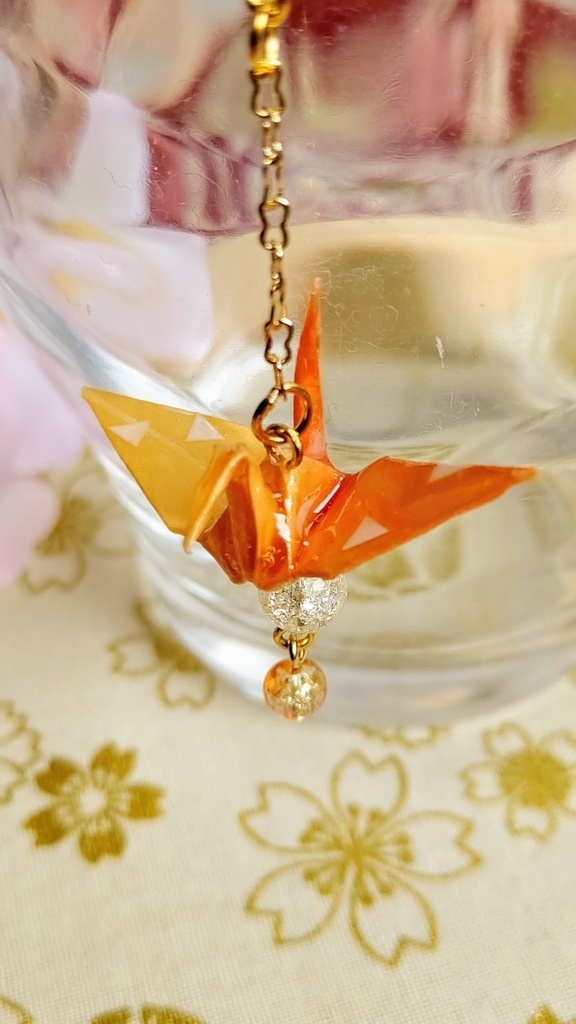 折鶴② 不死川実弥イメージ イヤリング・ピアス