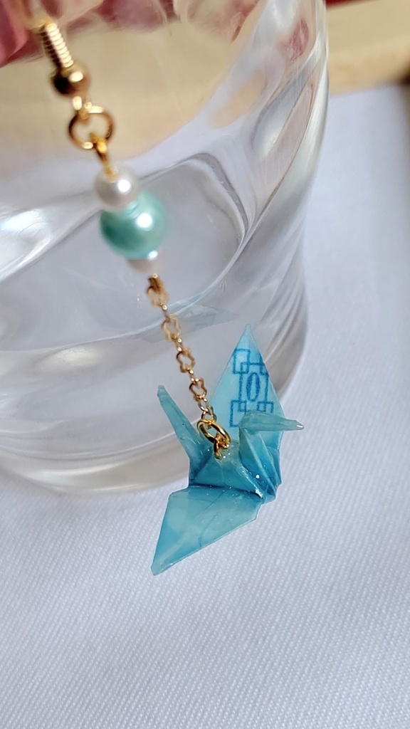 折鶴② 時透無一郎イメージ イヤリング・ピアス