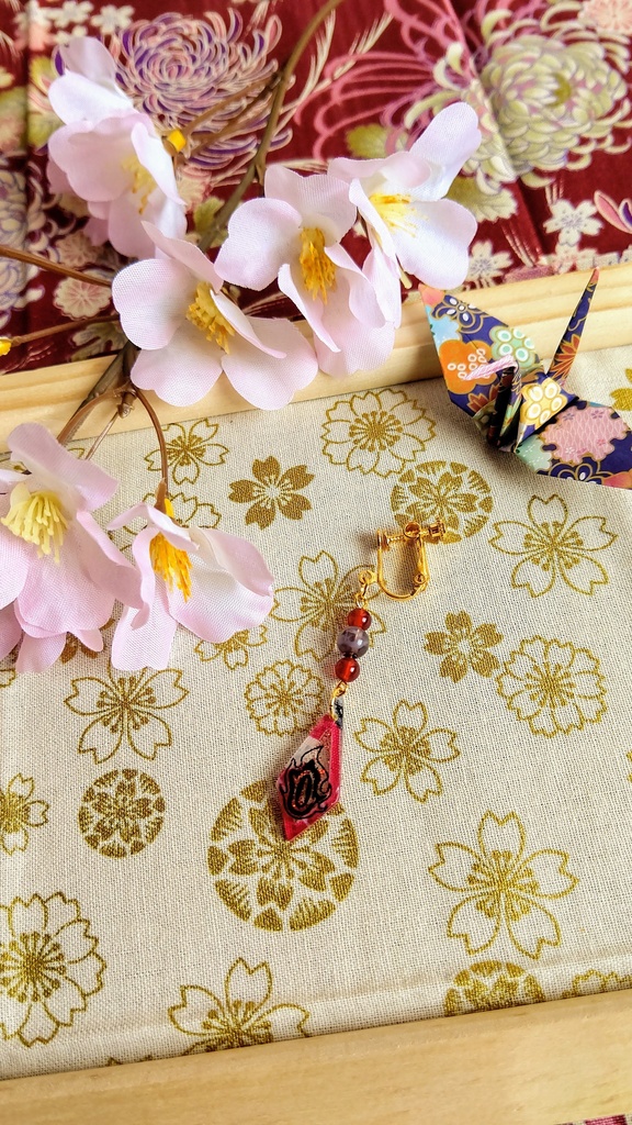 ★更紗★ 鬼滅の刃 煉獄杏寿郎イメージ アクセサリー