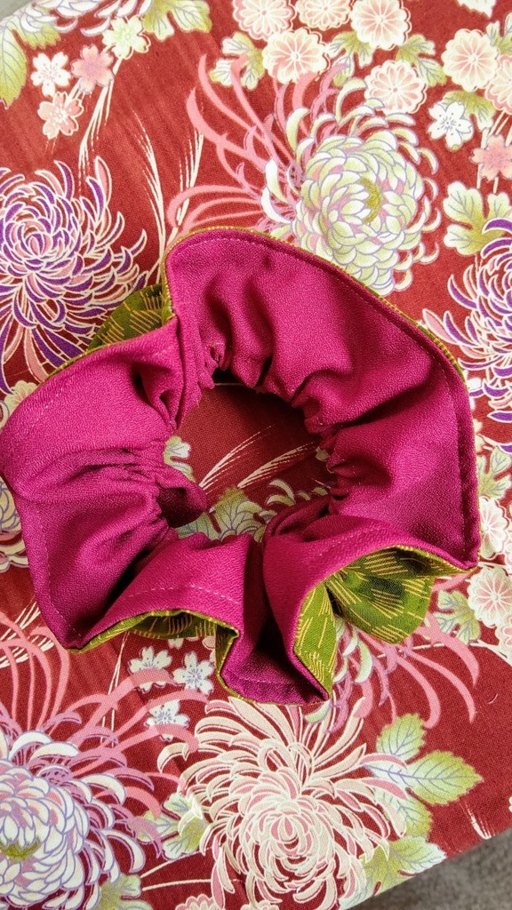 ★シュシュ★ 鬼滅の刃イメージ シュシュ