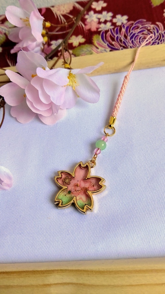 ★花明かり★ 鬼滅の刃 甘露寺蜜璃イメージ アクセサリー