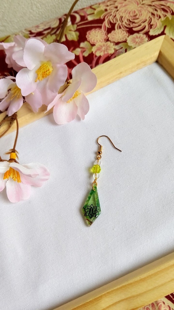 ★更紗③★ 鬼滅の刃 不死川実弥イメージ アクセサリー