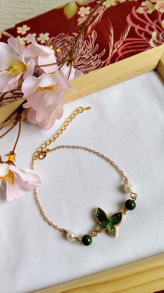 ★月蝶★ 鬼滅の刃 不死川実弥イメージ アクセサリー